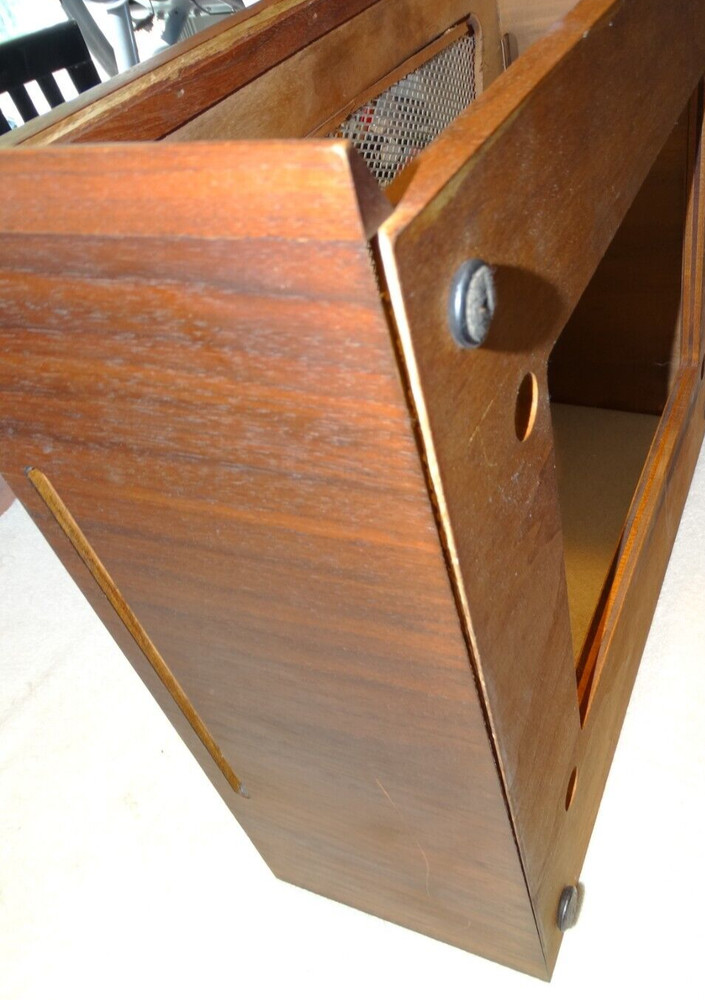 Vintage Bogen Wood Case # WE7*READ*