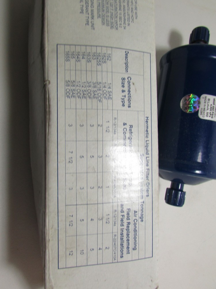 Emerson Extra Klean Liquid Line Filter Drier Ek163s b