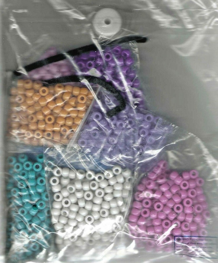BRIGHT EGG BEADED COASTER KIT--6 Designs--Easter--Beaded Stitch KIT
