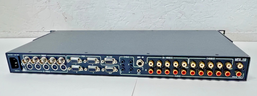 Extron MPS 112 Media Presentation Switcher