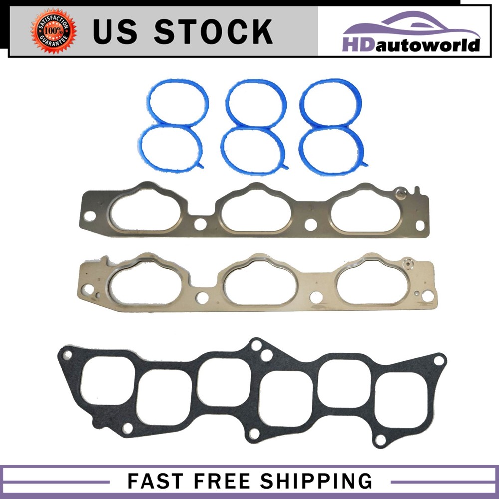 Intake Manifold Gaskets For 2006-2010 2011 Hyundai 3.3L 3.8L V6 DOHC