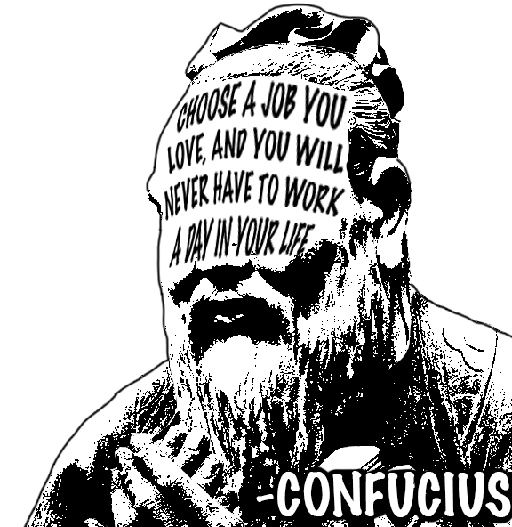 CONFUCIUS QUOTE Stickers