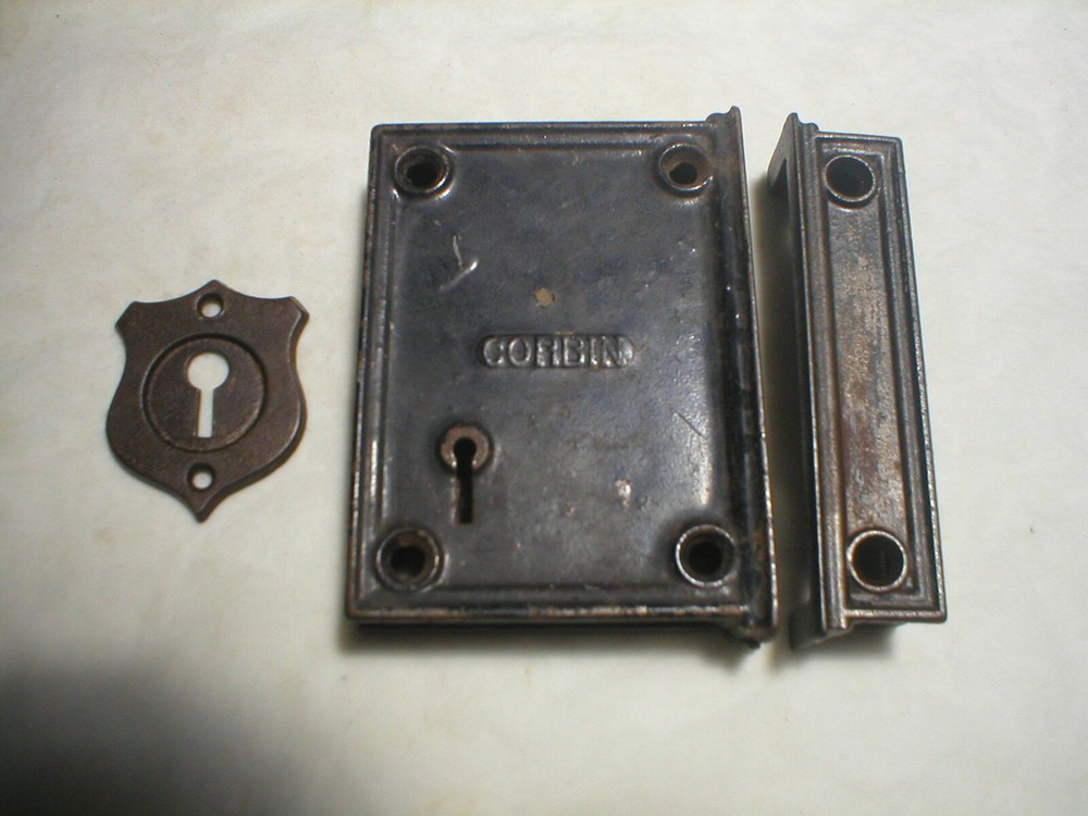 Antique Corbin Surface Mount Dead Bolt