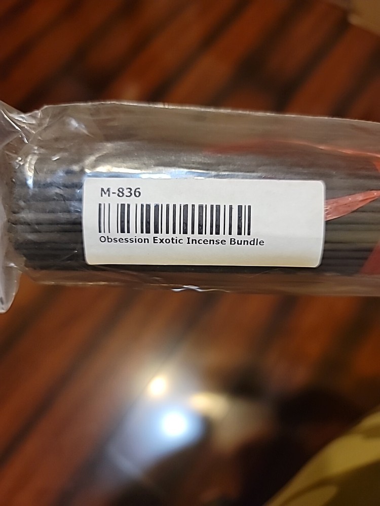 Obsession Exotic Incense Bundle, 85- 100 Sticks, 11" Long