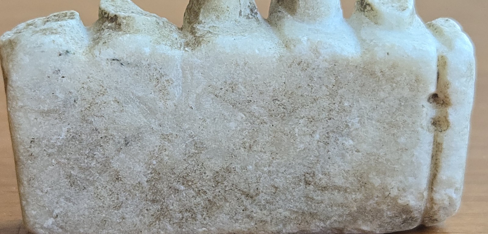 Antique Andean Carved Stone Illa Talisman Amulet Pre-Columbian Peru Andes