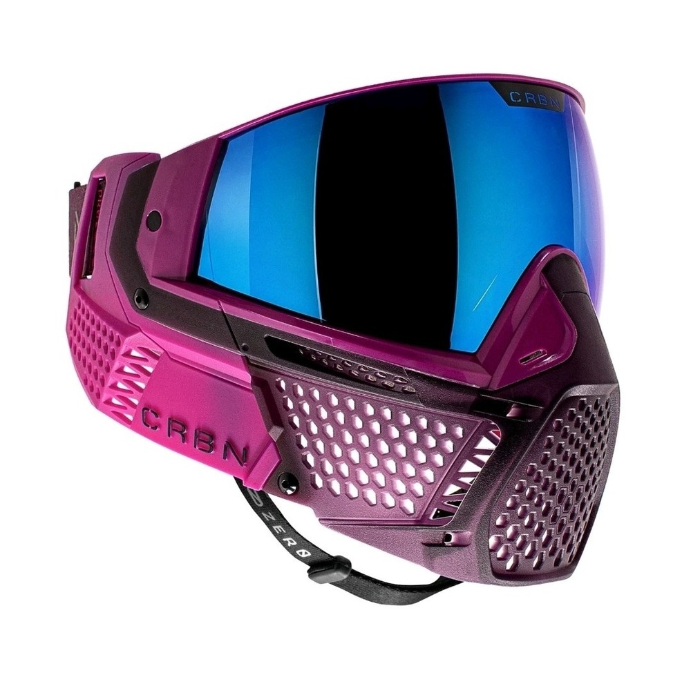 CRBN Paintball Zero Pro Goggle Mask Violet Less Coverage