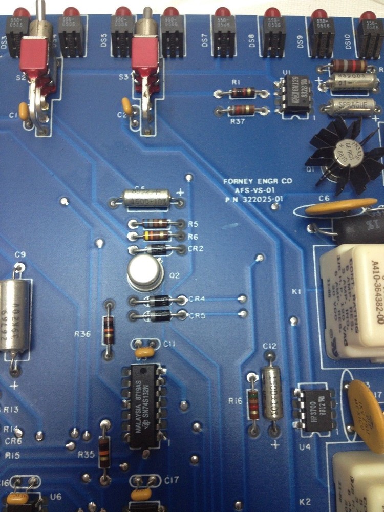 FORNEY 322027-01 CIRCUIT BOARD