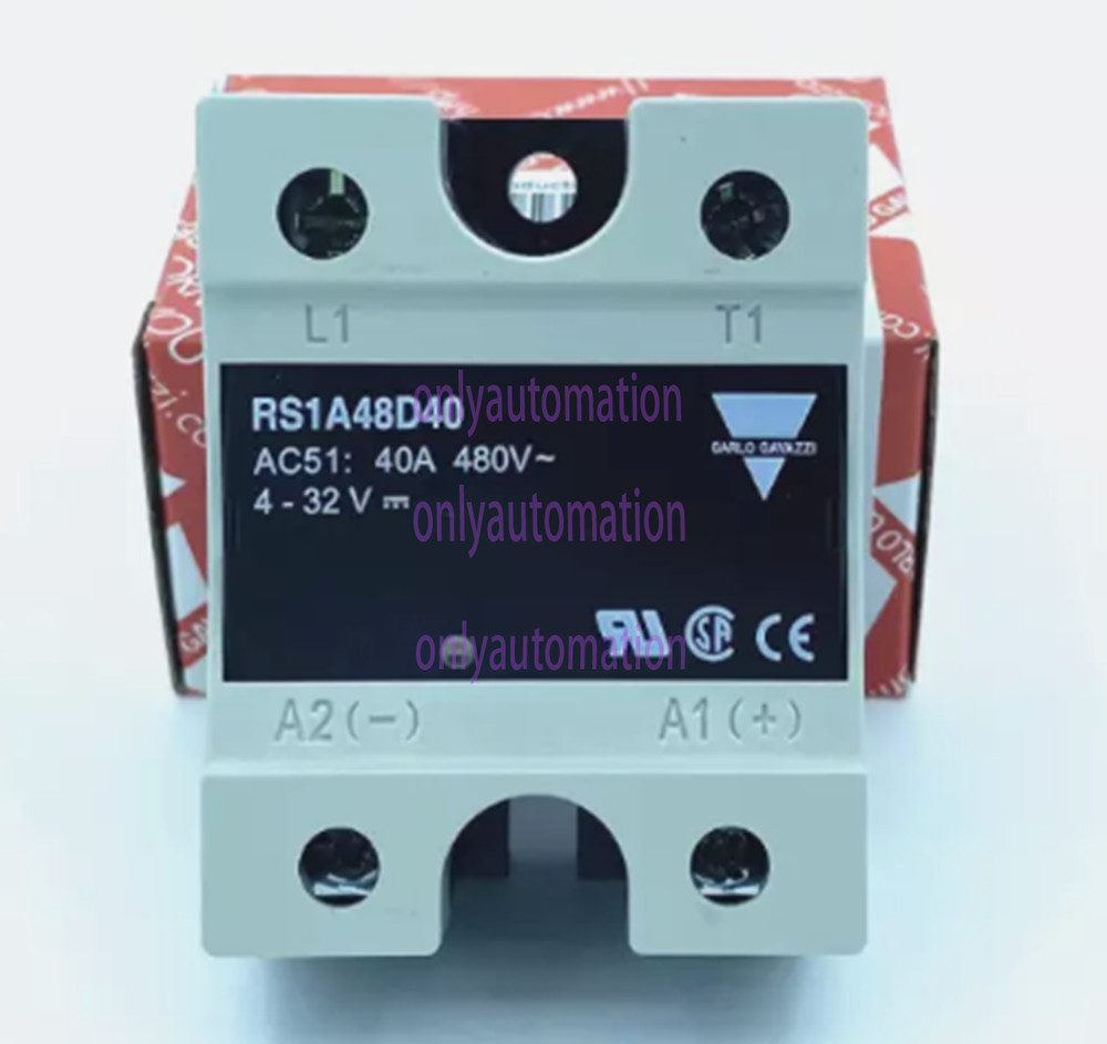 New CARLO GAVAZZI RS1A48D40 Solid State Relay