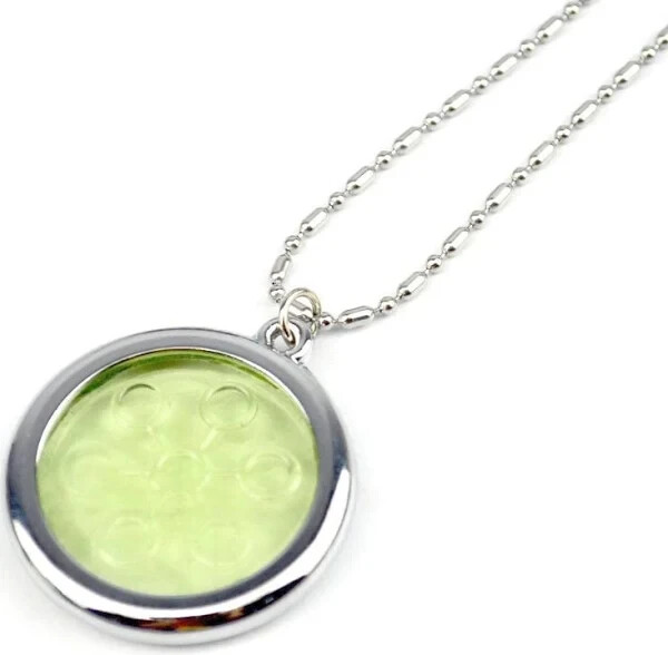 Bio Disc Glass Light Refracting Pendant