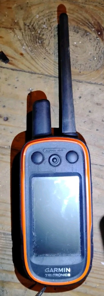 Garmin Alpha 100 Tri-Tronics Handheld GPS f Multi-Dog Tracking & Training NICE!