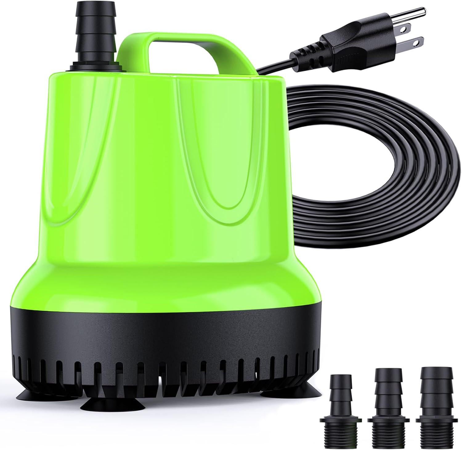 FREESEA Fountain Submersible Water Pump: 330 GPH 25W Small Sump Pump for Outdoor