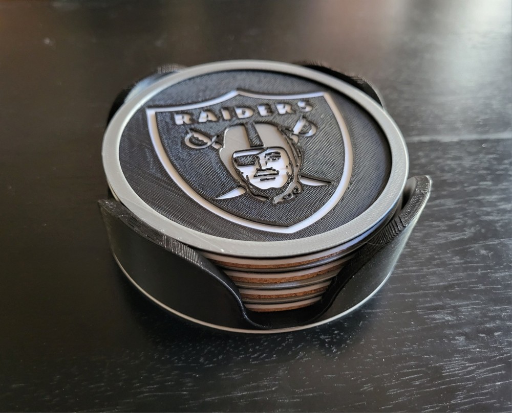 Raiders Coaster Set