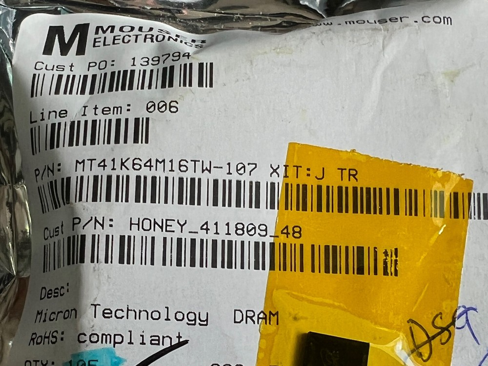 MT41K64M16TW-107 XIT