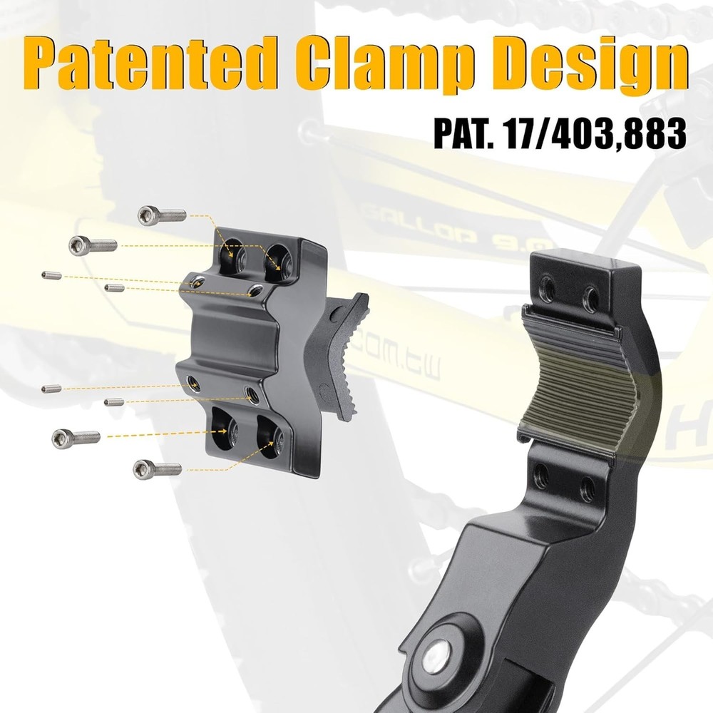 Adjustable Bicycle Kickstand for 24-29" & 700C Bikes - Durable & Stable