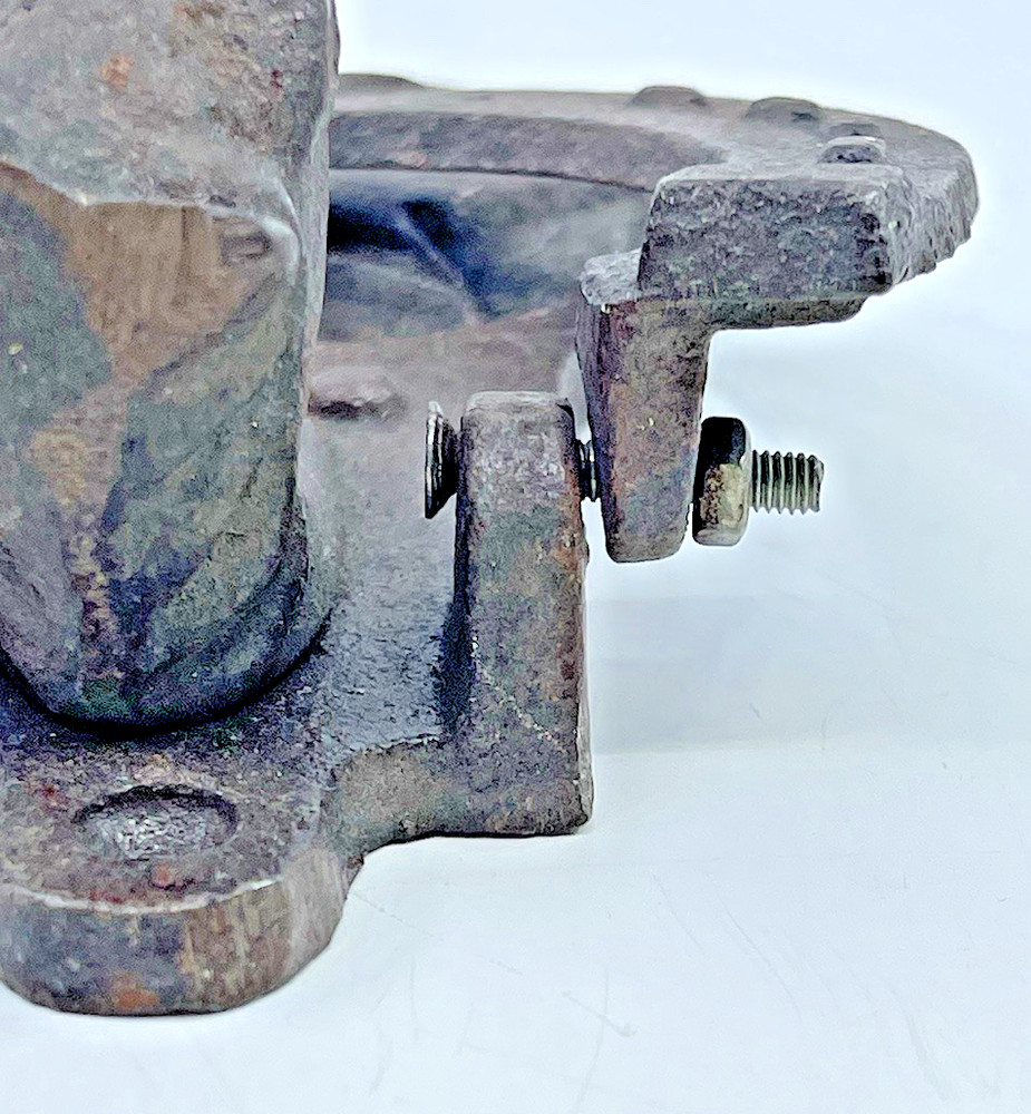 VTG Horse Shoe Head Star Solid Rustic Primitive Heavy Iron Door Knocker