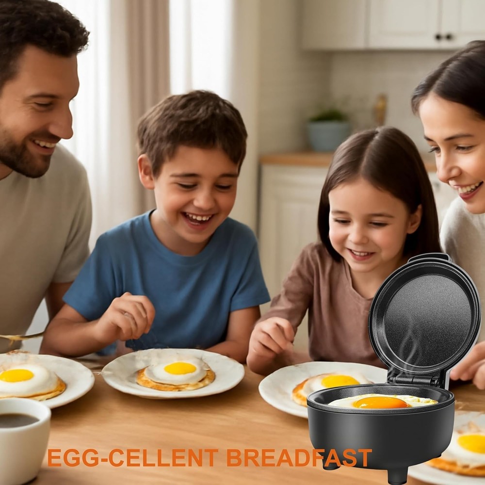 Smart Automatic Egg Cooker - Perfect Eggs in 6 Styles, Non-Stick, Compact Design