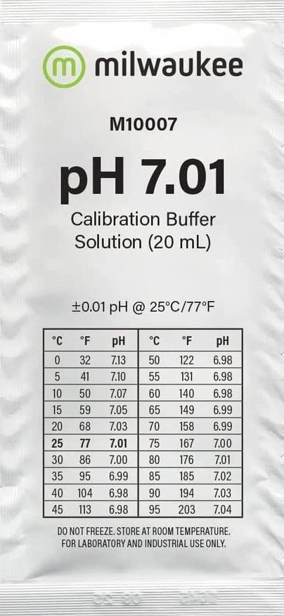 Milwaukee pH600-BOX LED Pocket pH Tester with Calibration Solution