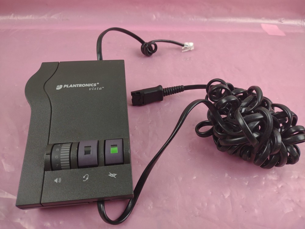 Plantronics Vista Model: M21 Headset Amplifier