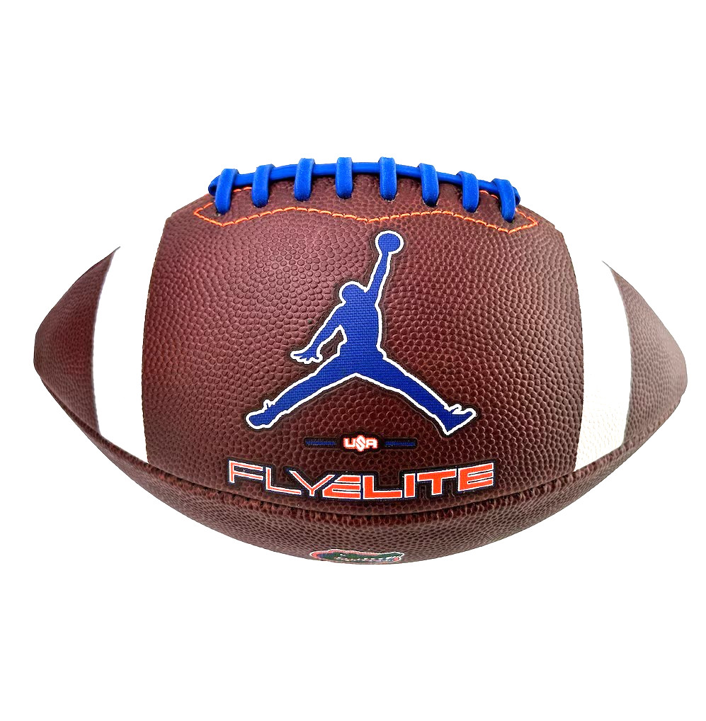 Jordan Florida Gators Fly Elite Leather Game Football, New