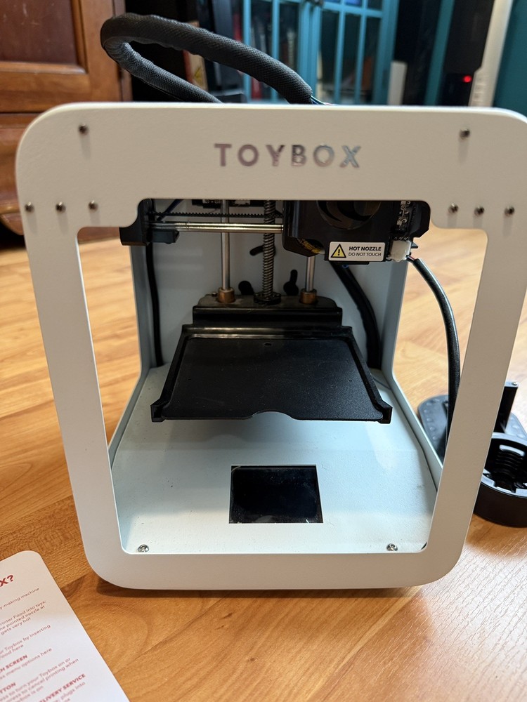 Toybox Alpha One 3D Printer Kid Friendly (in Original Box)