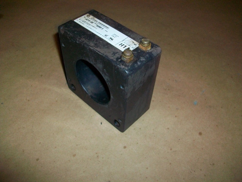 General Electric Current Transformer JCH-0C 600-5 USED