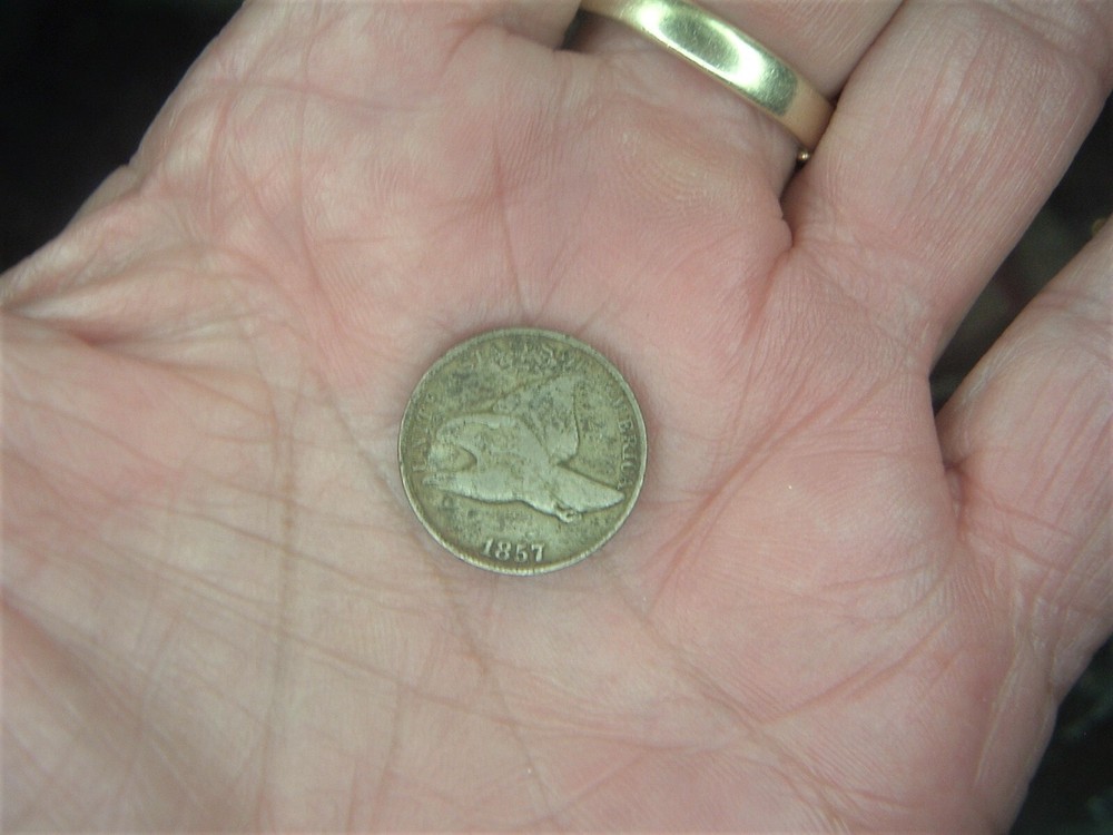 1857 FLYING EAGLE PENNY