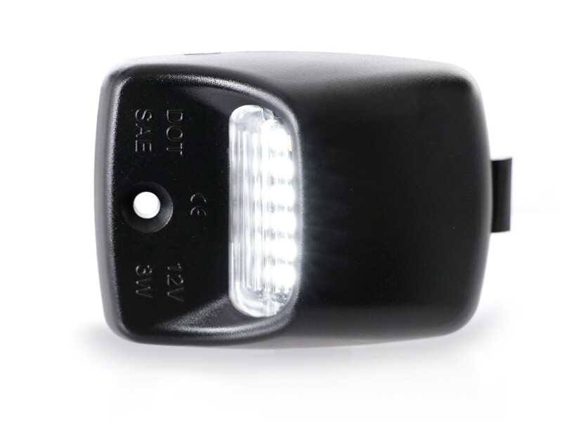 4PCS Set DEPO Black LED Tail Light + License Plate Assembly For 2005-2015 Tacoma