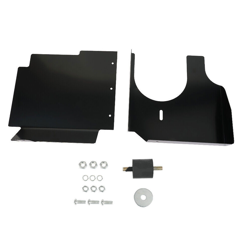 4" Black Cold Air Intake+Heat Shield Kit For 99-06 GMC/Chevy V8 4.8L/5.3L/6.0L