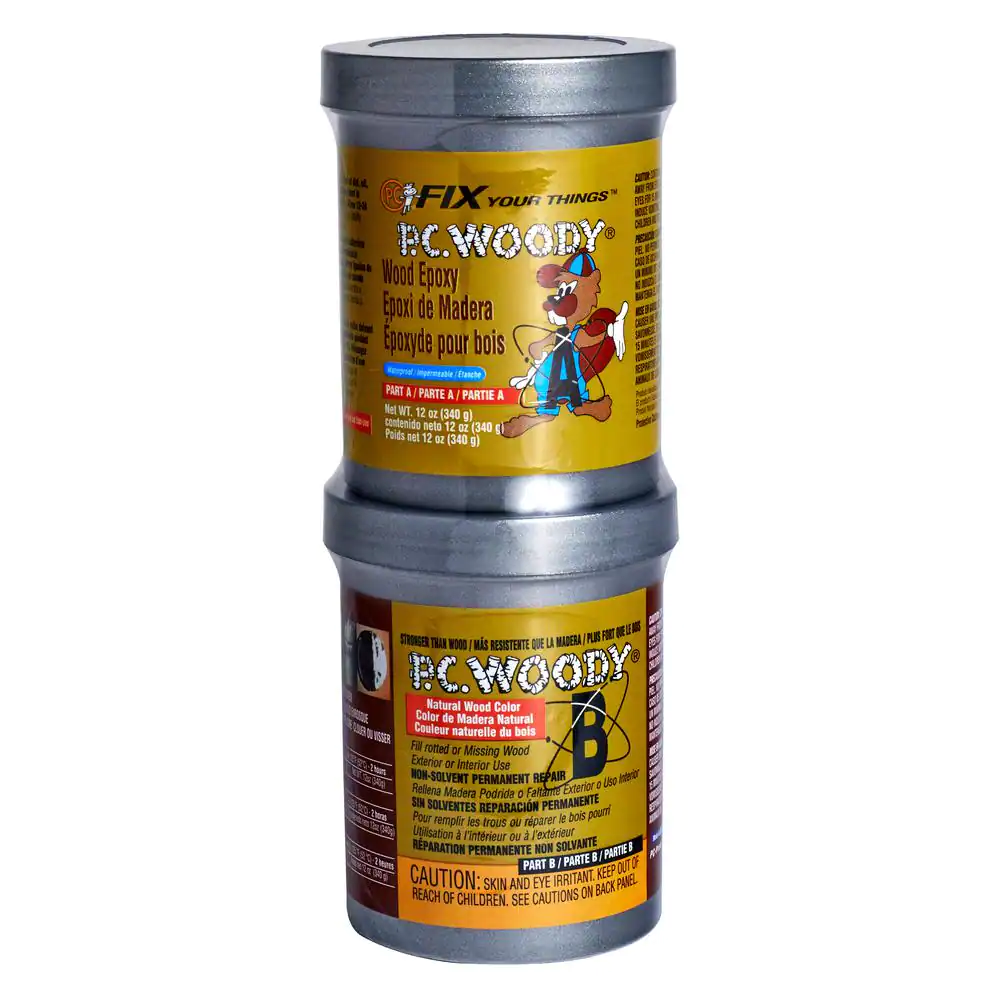 12 Oz. Pc-Woody Wood Epoxy Paste