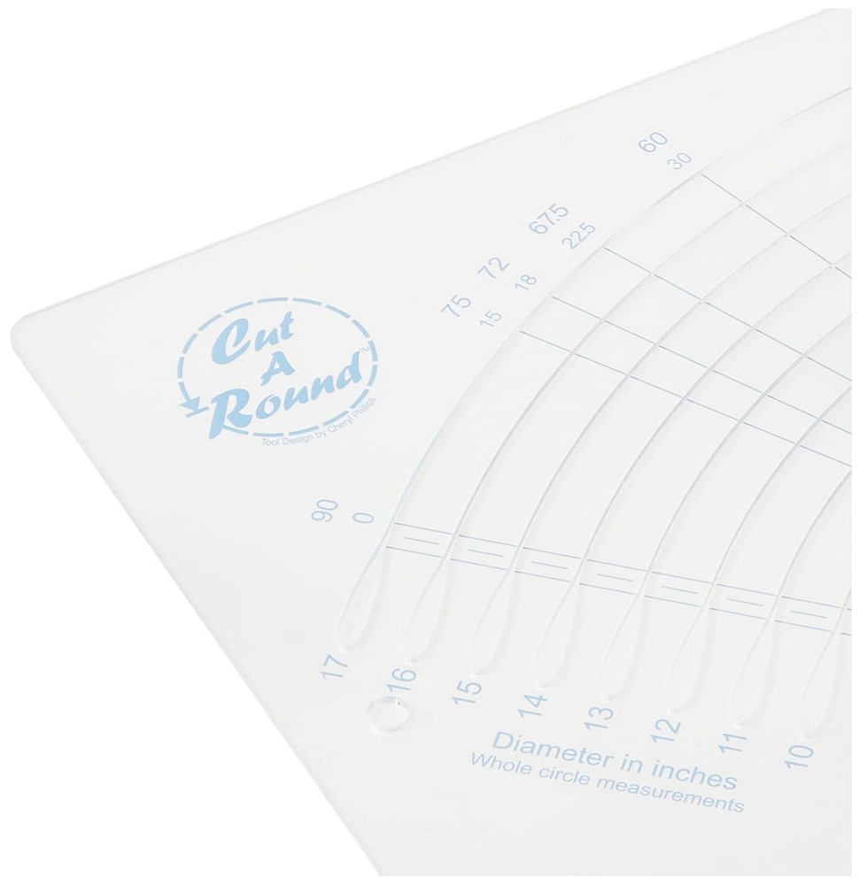 Tool 6"-17" circle cutter, White