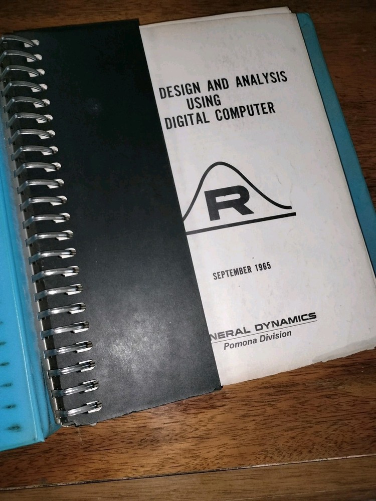 Circuit Design and Analysis Using The Digital Computer - General Dynamics 1965