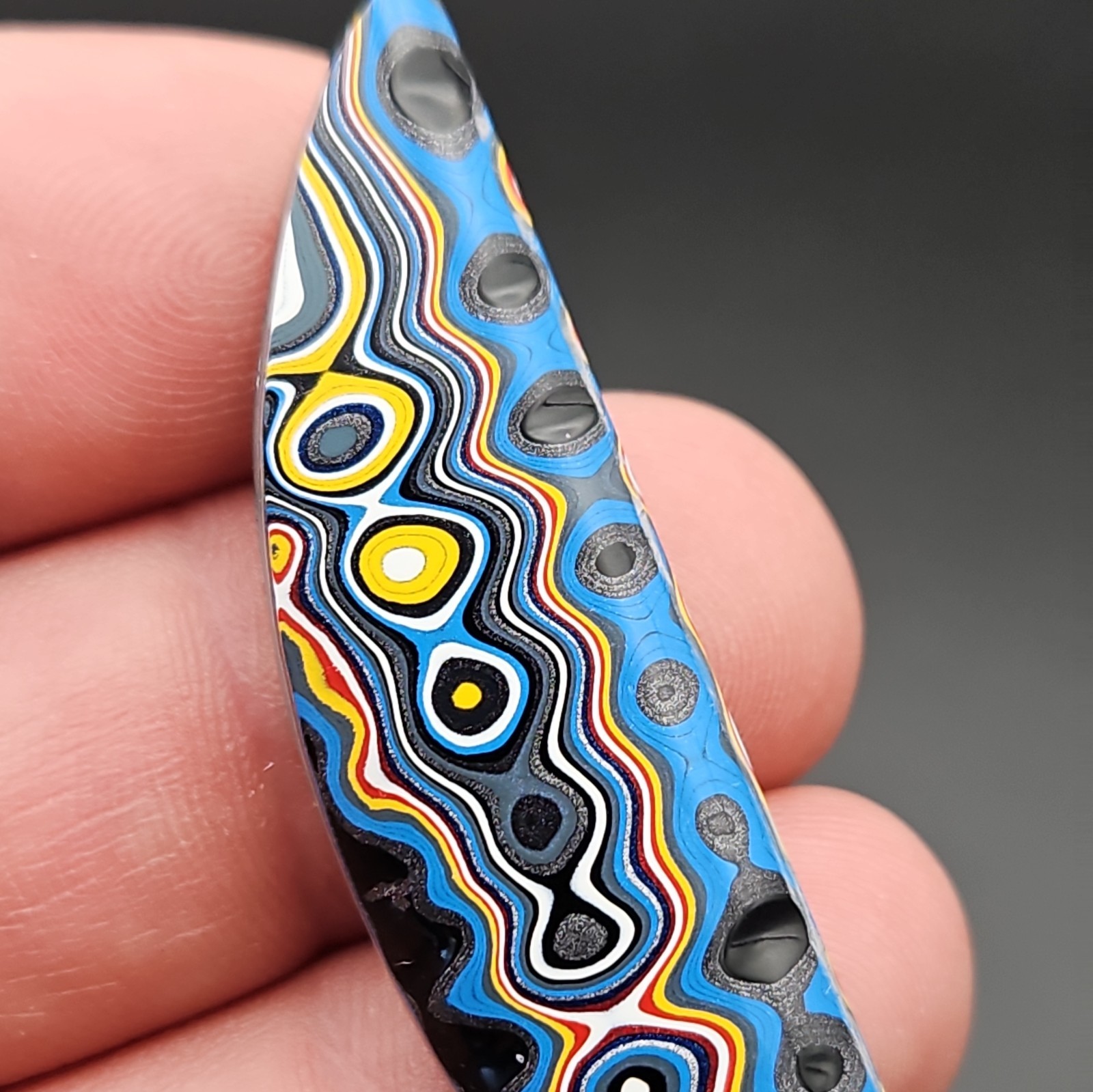 2023/2024 MUSTANG FORDITE DETROIT AGATE CABOCHON