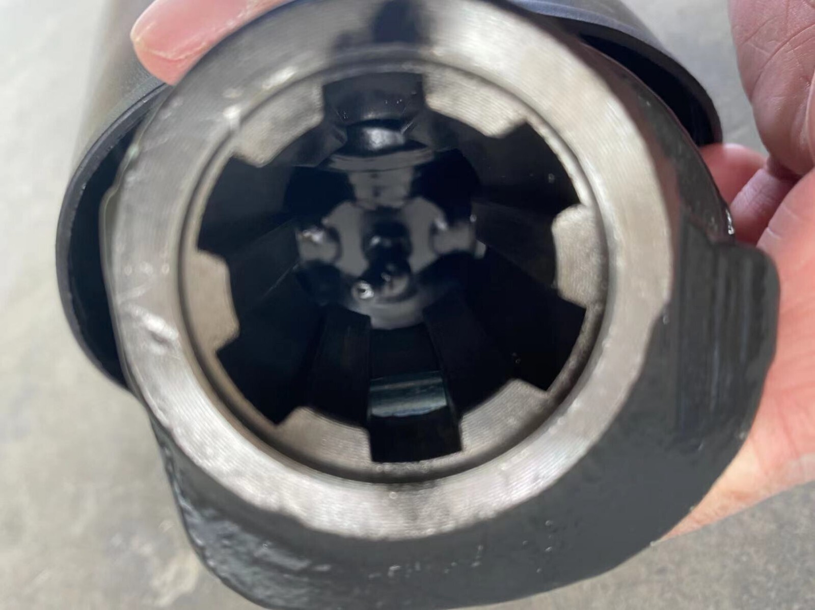 AGT 39"~51.5" Tractor PTO Drive Shaft 1-3/8" x 6 Spline/Round Ends Rotary Cutter