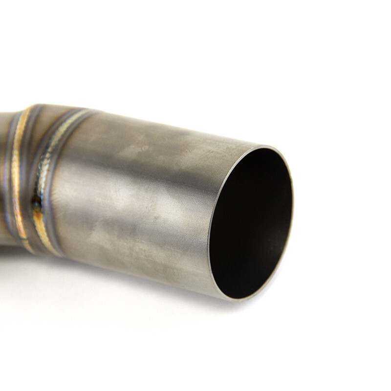 For CF-Moto 450SR 450SS 450NK All Years Black Muffler Tips Exhaust Mid Link Pipe