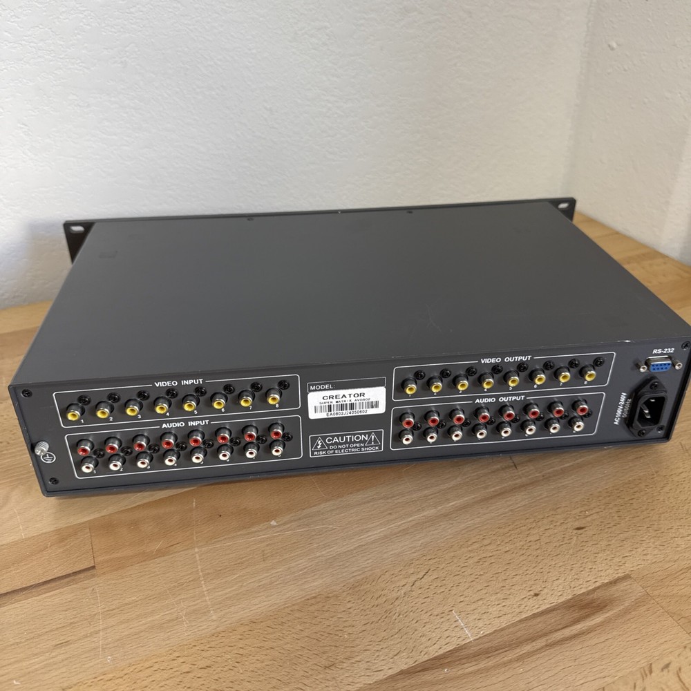 Creator Av Crosspoint Matrix Switchers