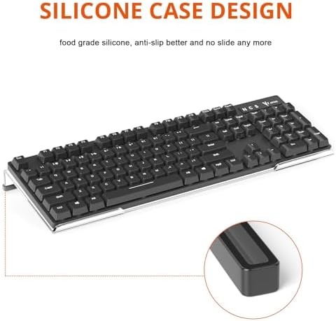 Acrylic Keyboard Stand Riser with Anti Slip Case