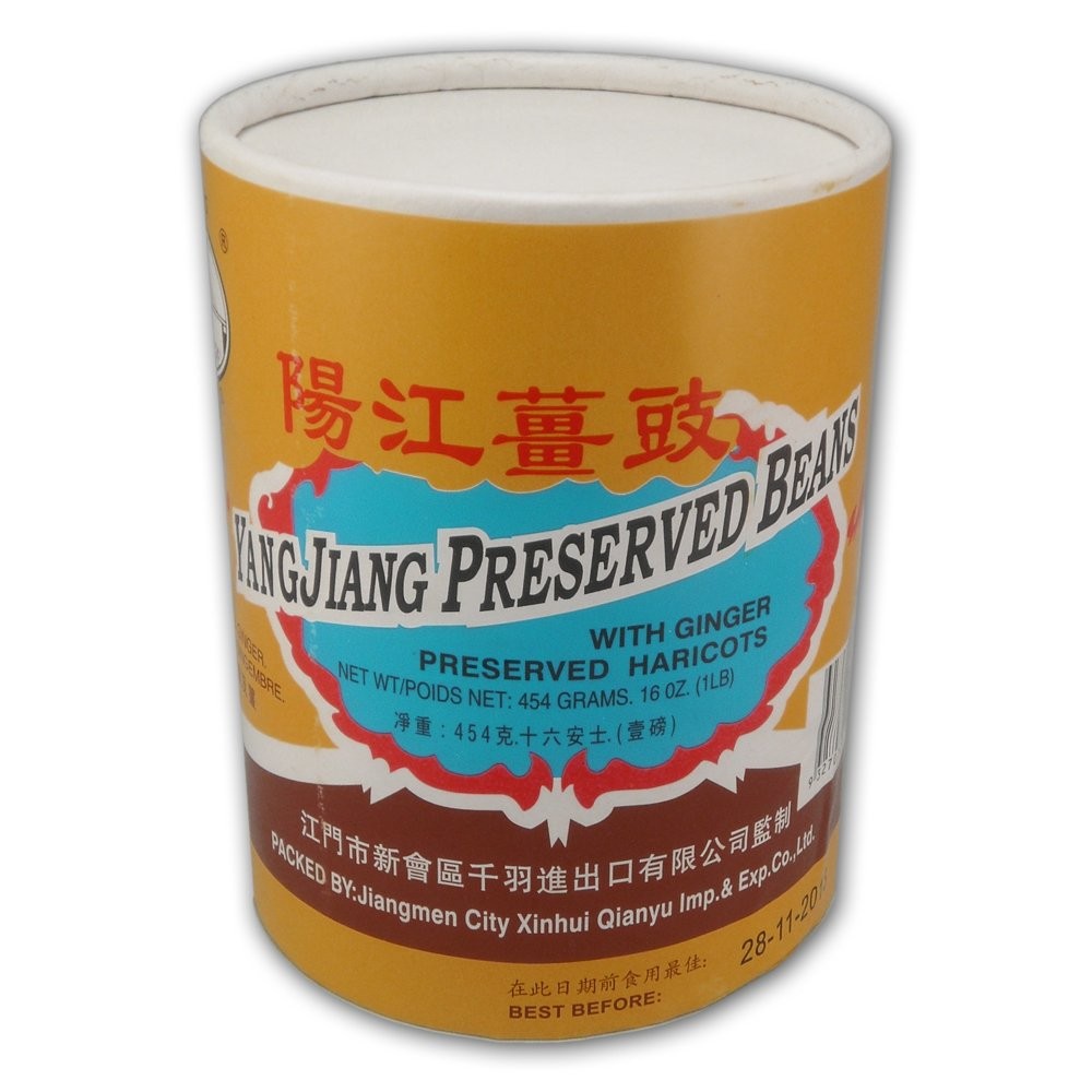 Preserved Black Beans With Ginger, 1lb.