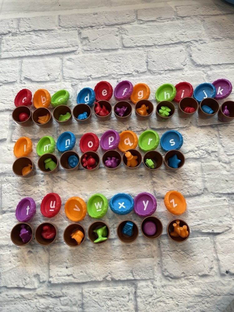 Alphabet Acorns Activity Set Letters Sorting Educational Toy Learning Resources