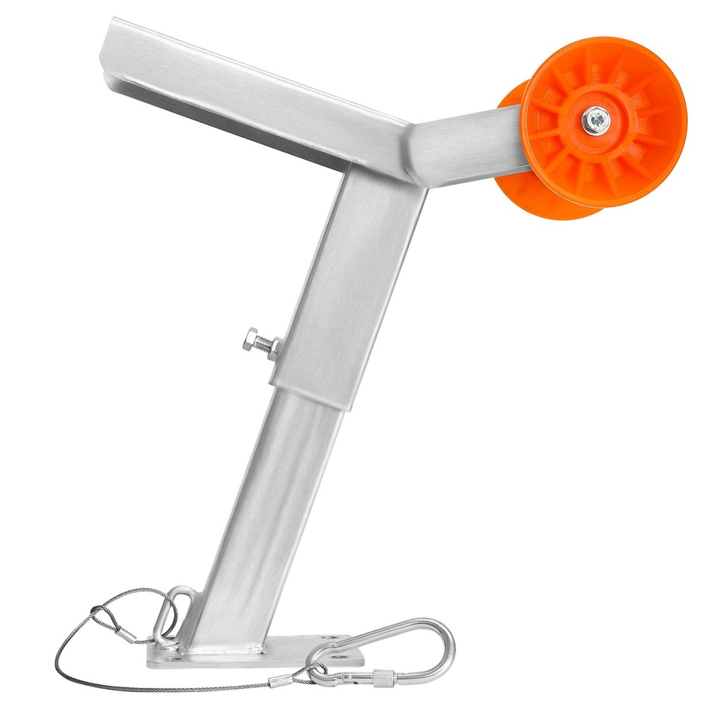 Boat Trailer Winch Stand with Roller Adjustable Height Boat Winch Mount