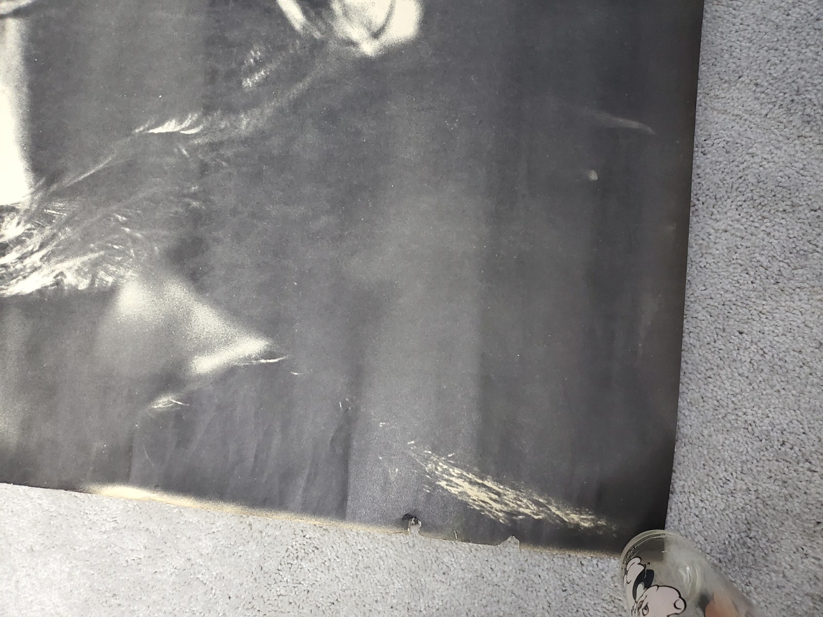 Original 1969 Janis Joplin 30x41 inch rolled Poster Huge Rare Portrait