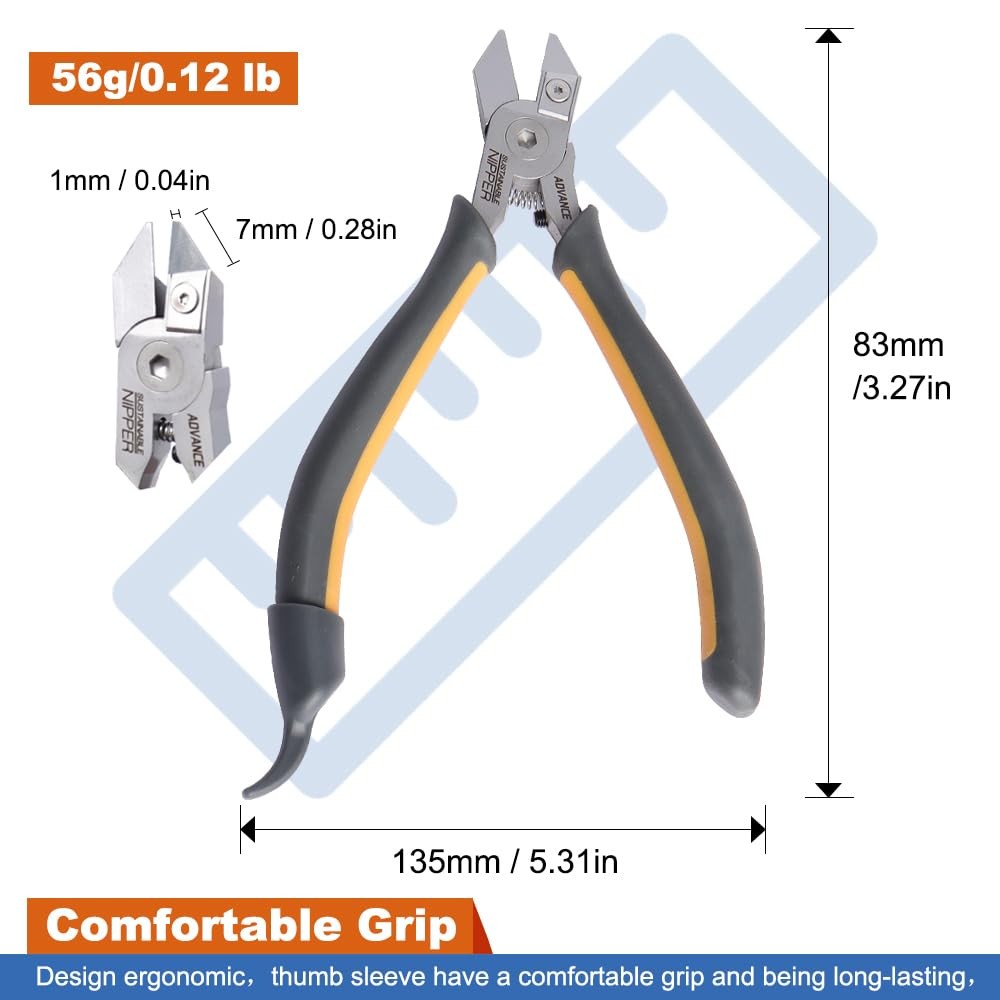 Model Nippers for DIY Model Building Replaceable Blade, Gundam Model Tools fo...