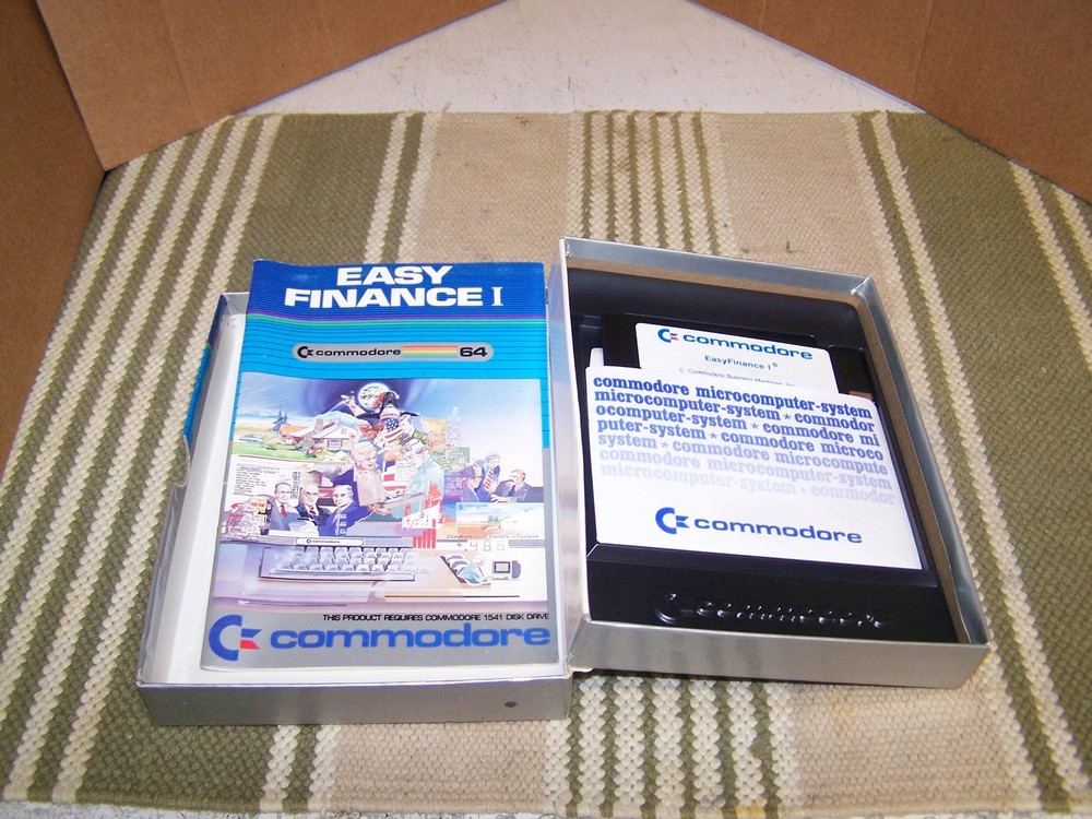 Easy Finance I, Commodore 64 Software, CIB