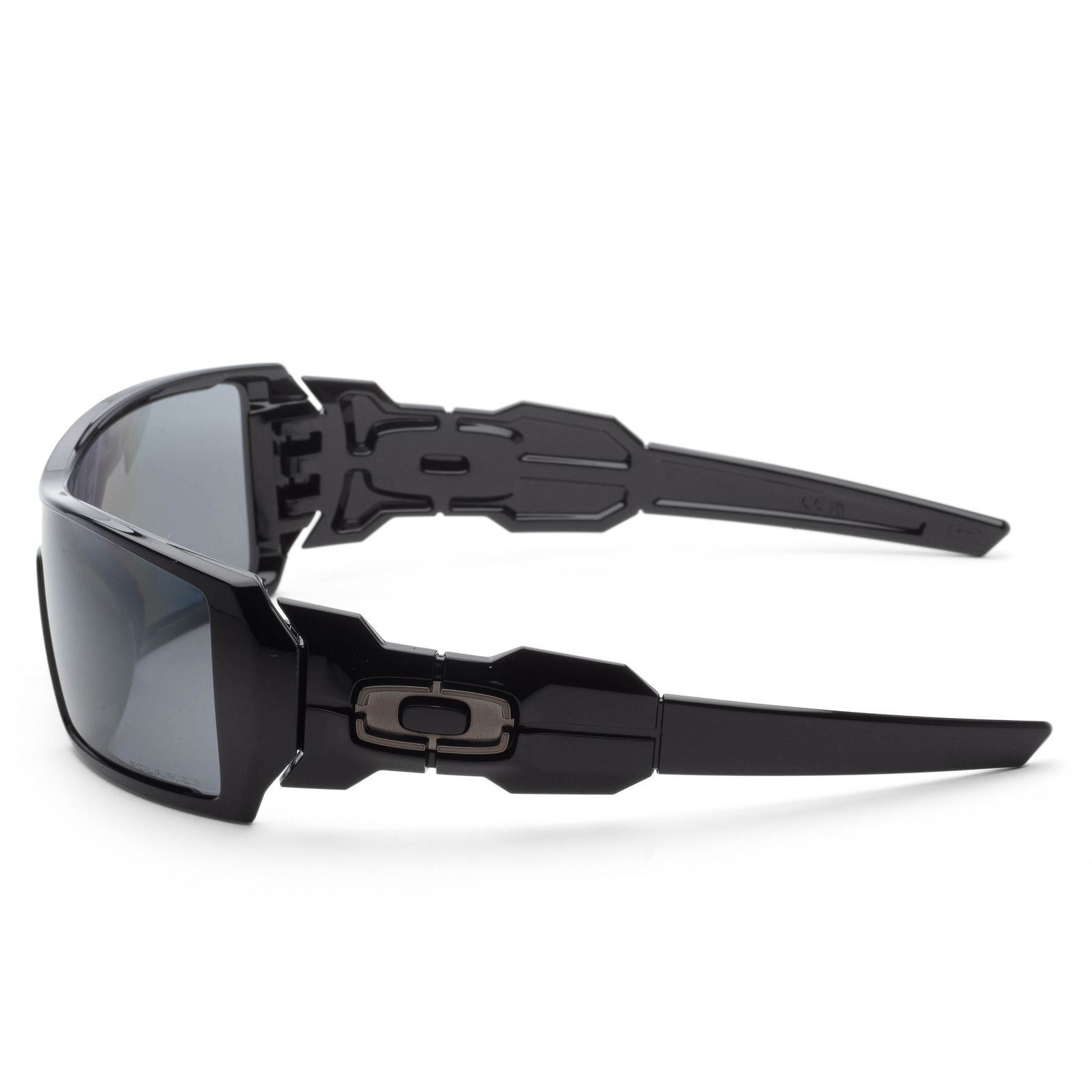 Oakley Men's Oil Rig 50mm Polished Black Polarized Sunglasses OO9081-26-203