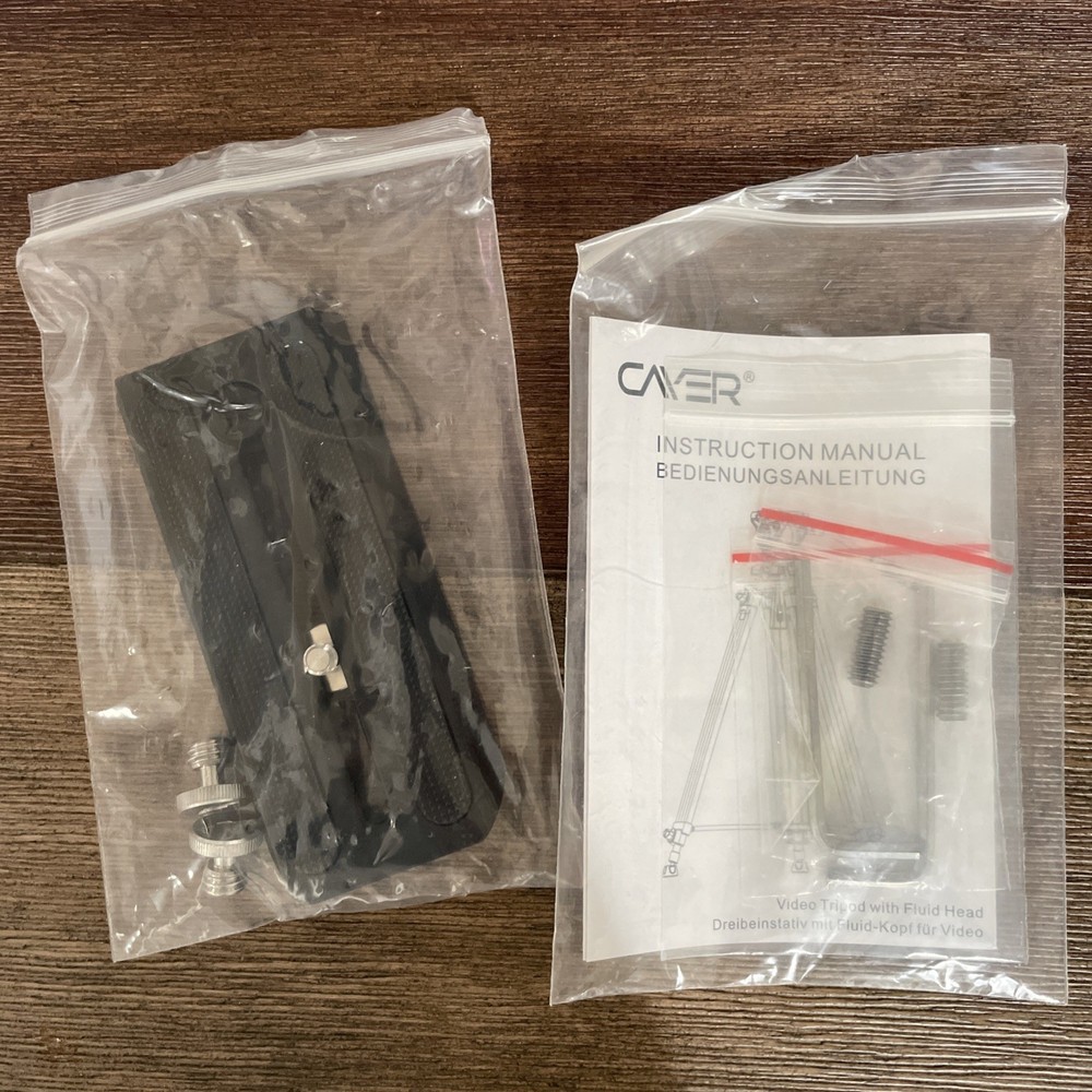 CAYER Tripod w/ Padded Carrying Case