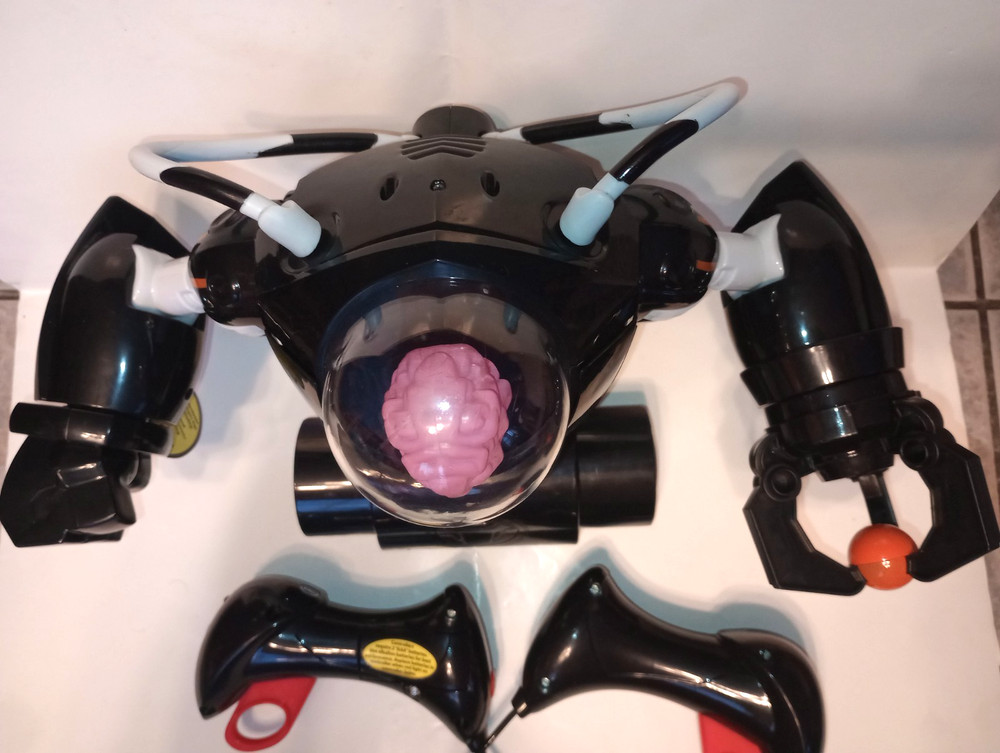 Cepia Big Robots Fighting 2 Robots Data Rate & Tenderizer W/ Controllers Tested