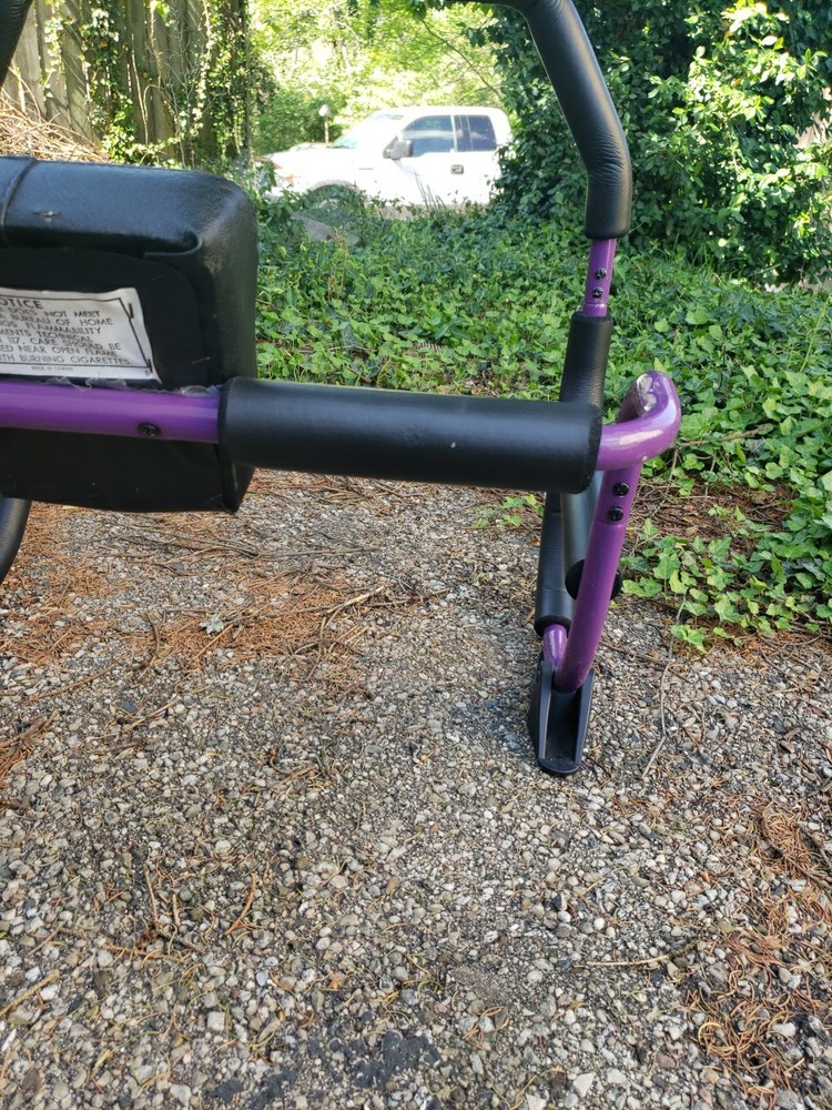 Original Purple Ab Roller Plus Crunch Rocker For Abdominal Exercise Stabilizer