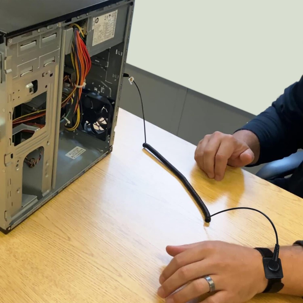 Grounding Bracelet 11" – Fast Static Discharge for Safe Electronics Work