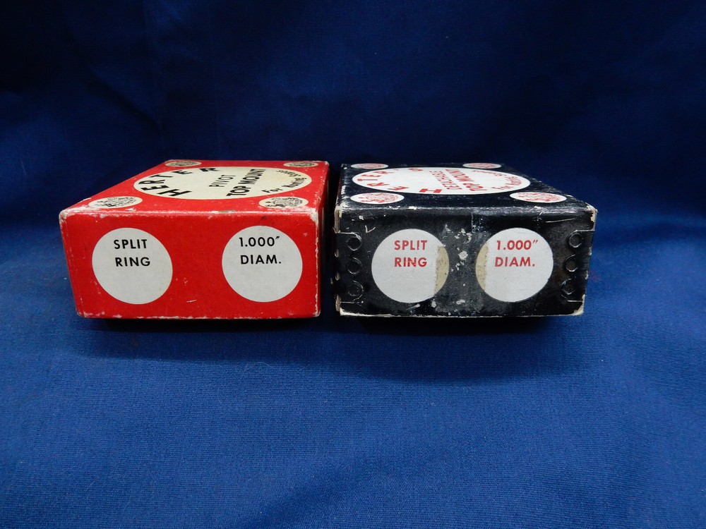 Lot of 2 Empty Herter Top Mount Boxes Nice