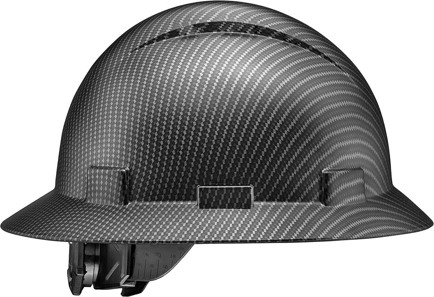 Full Brim Hard Hat with Fas-trac Suspension