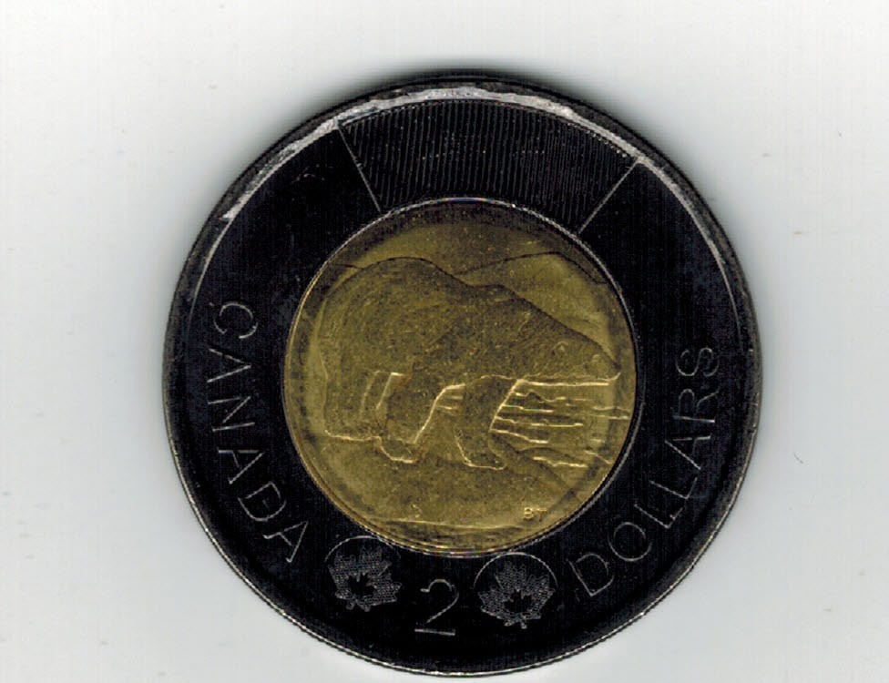 2022 Black Ring Canada Twoonie